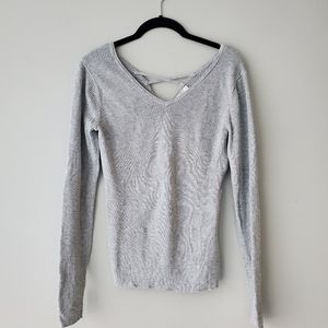 TWIK | Ribbed V-neck Sweater